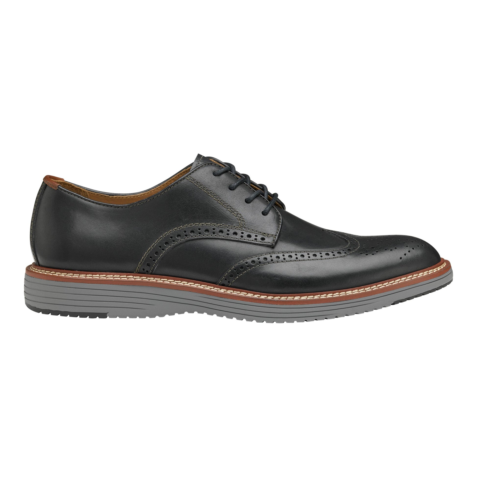 UPTON WINGTIP-MENS CASUAL FOOTWEAR-JOHNSTON & MURPHY-JB Evans Fashions & Footwear