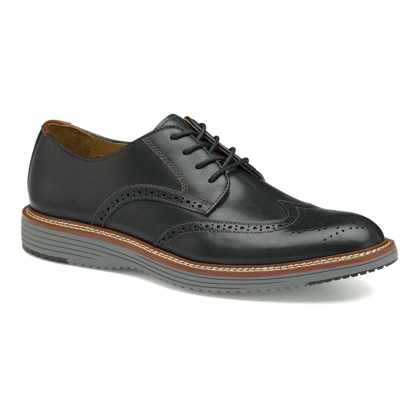UPTON WINGTIP-MENS CASUAL FOOTWEAR-JOHNSTON & MURPHY-JB Evans Fashions & Footwear