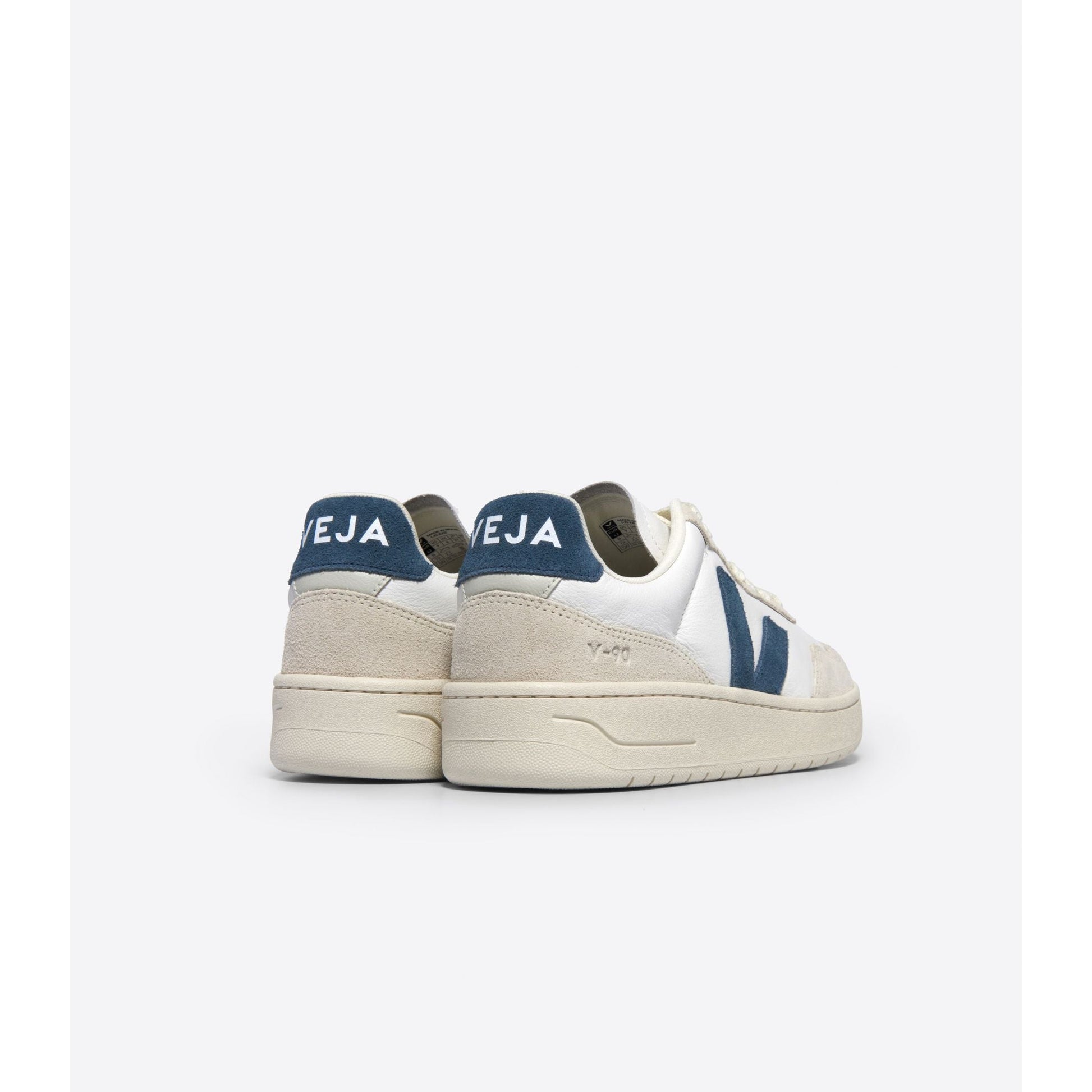 V-90 LEATHER WHITE CALIFORNIA-MENS SNEAKERS-VEJA-JB Evans Fashions & Footwear