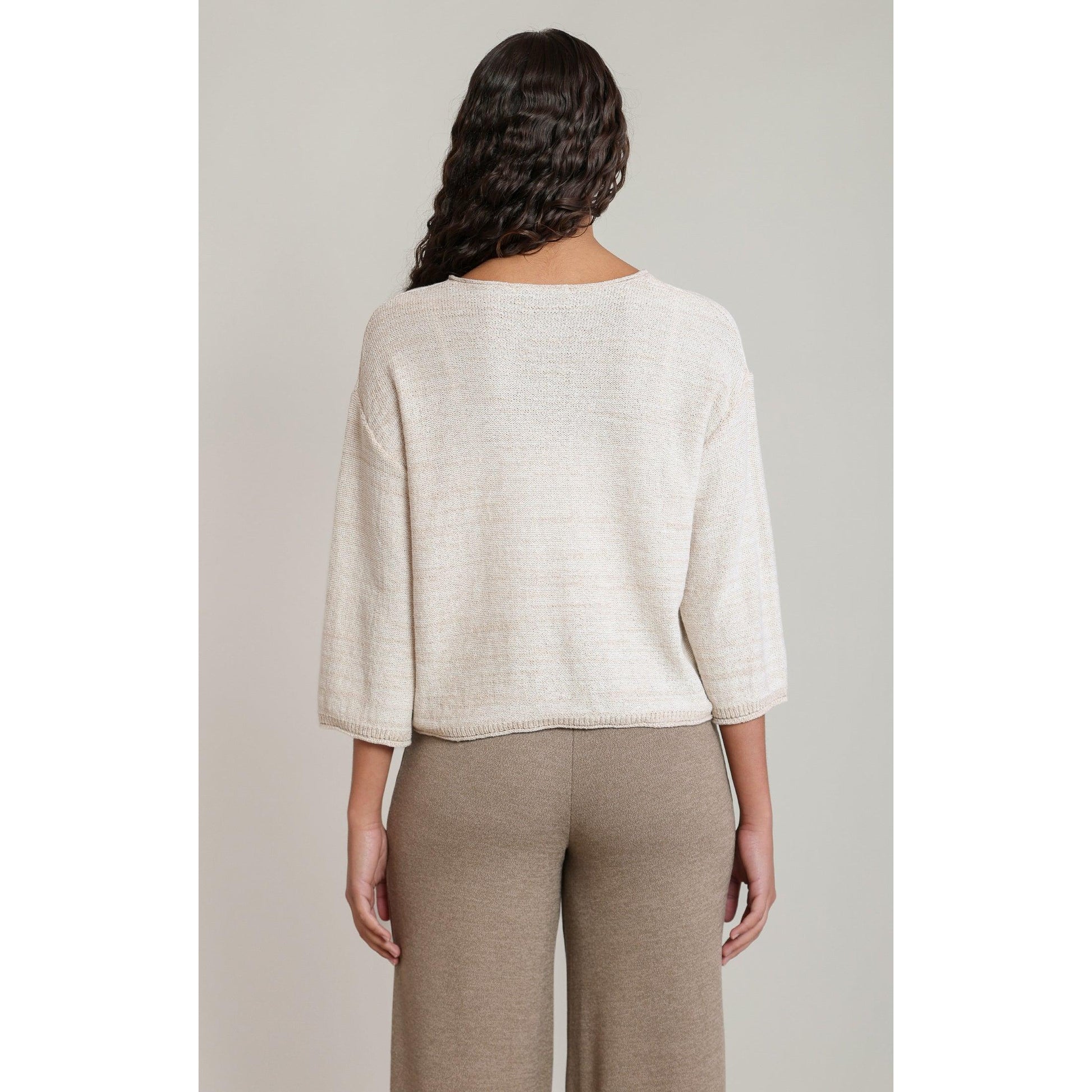 V-NECK SWEATER TOP-LADIES TOPS-DEX-JB Evans Fashions & Footwear