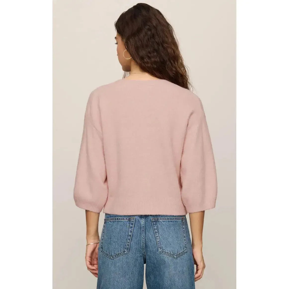 VALOR CARDIGAN SOFT BLUSH-LADIES SWEATERS & KNITS-Z SUPPLY-JB Evans Fashions & Footwear