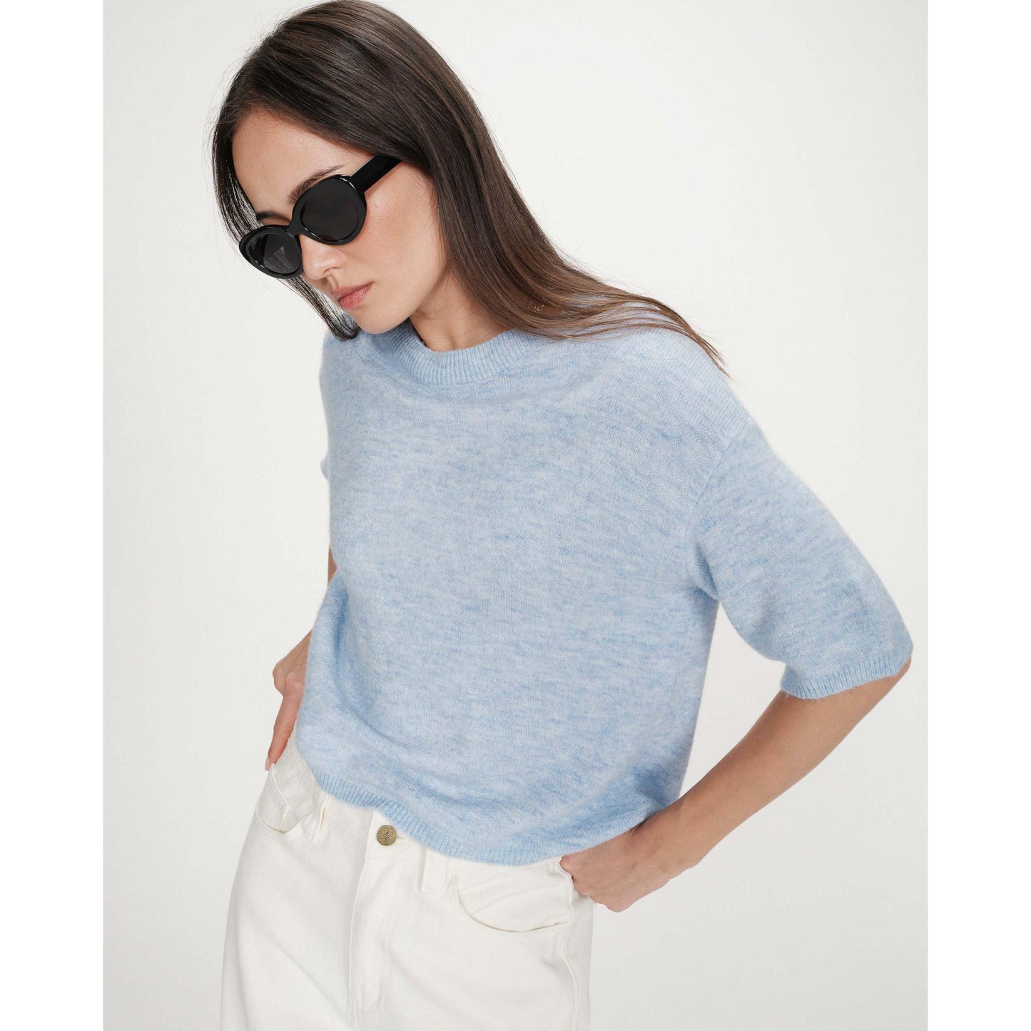 VAMOS SWEATER-LADIES SWEATERS & KNITS-GRACE & MILA-JB Evans Fashions & Footwear