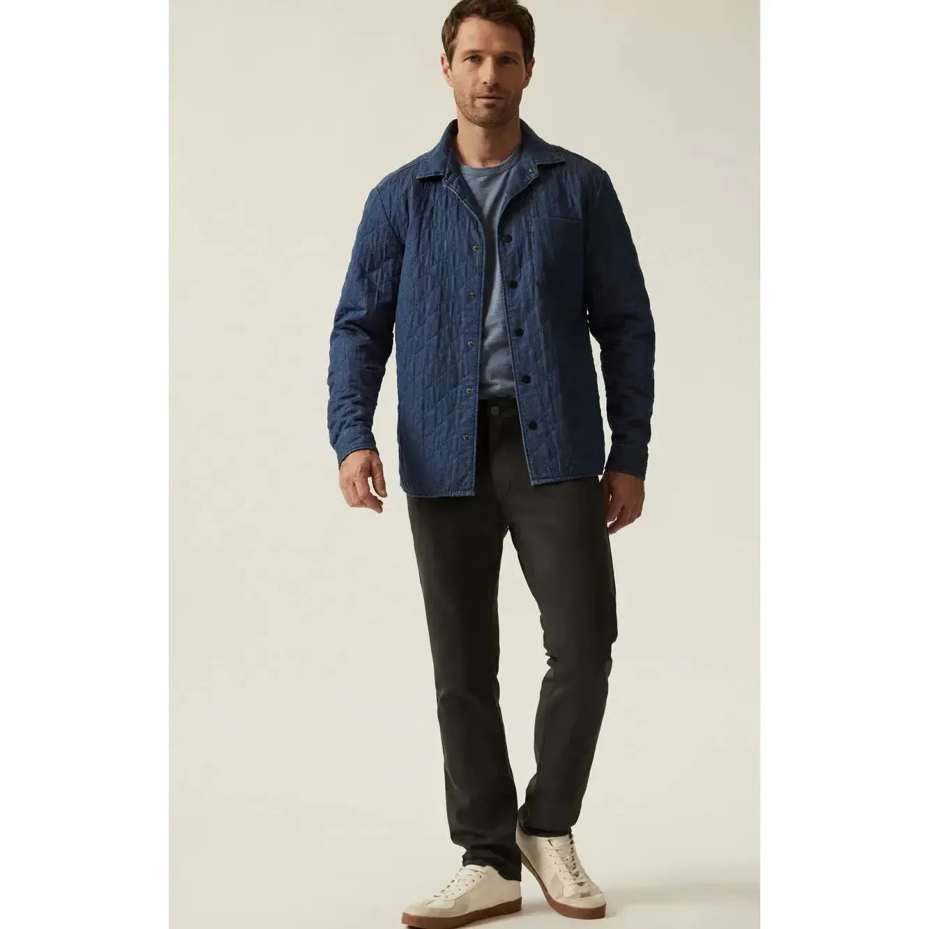 VERONA DARK GREY FLYER-MENS PANTS-34 HERITAGE-JB Evans Fashions & Footwear