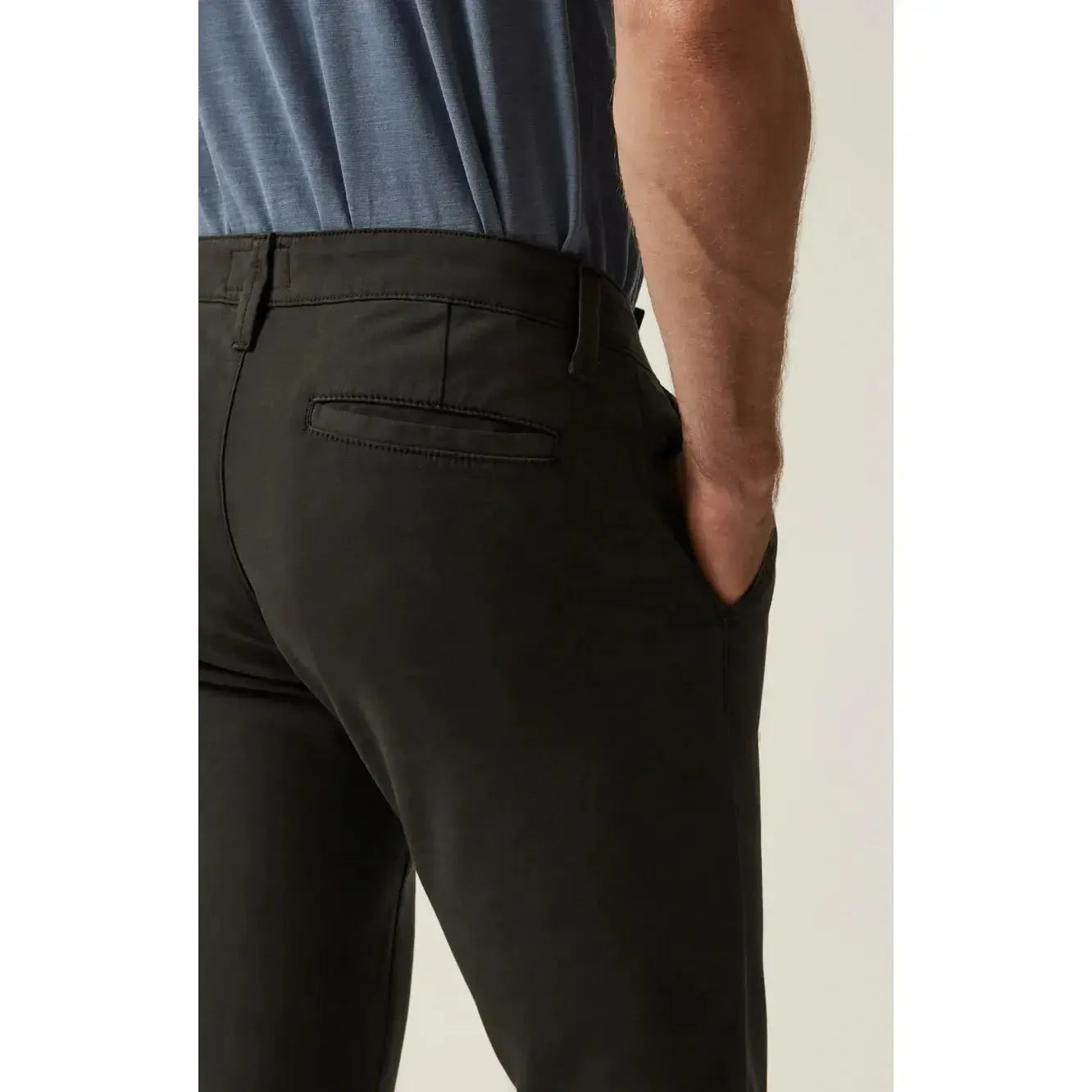 VERONA DARK GREY FLYER-MENS PANTS-34 HERITAGE-JB Evans Fashions & Footwear