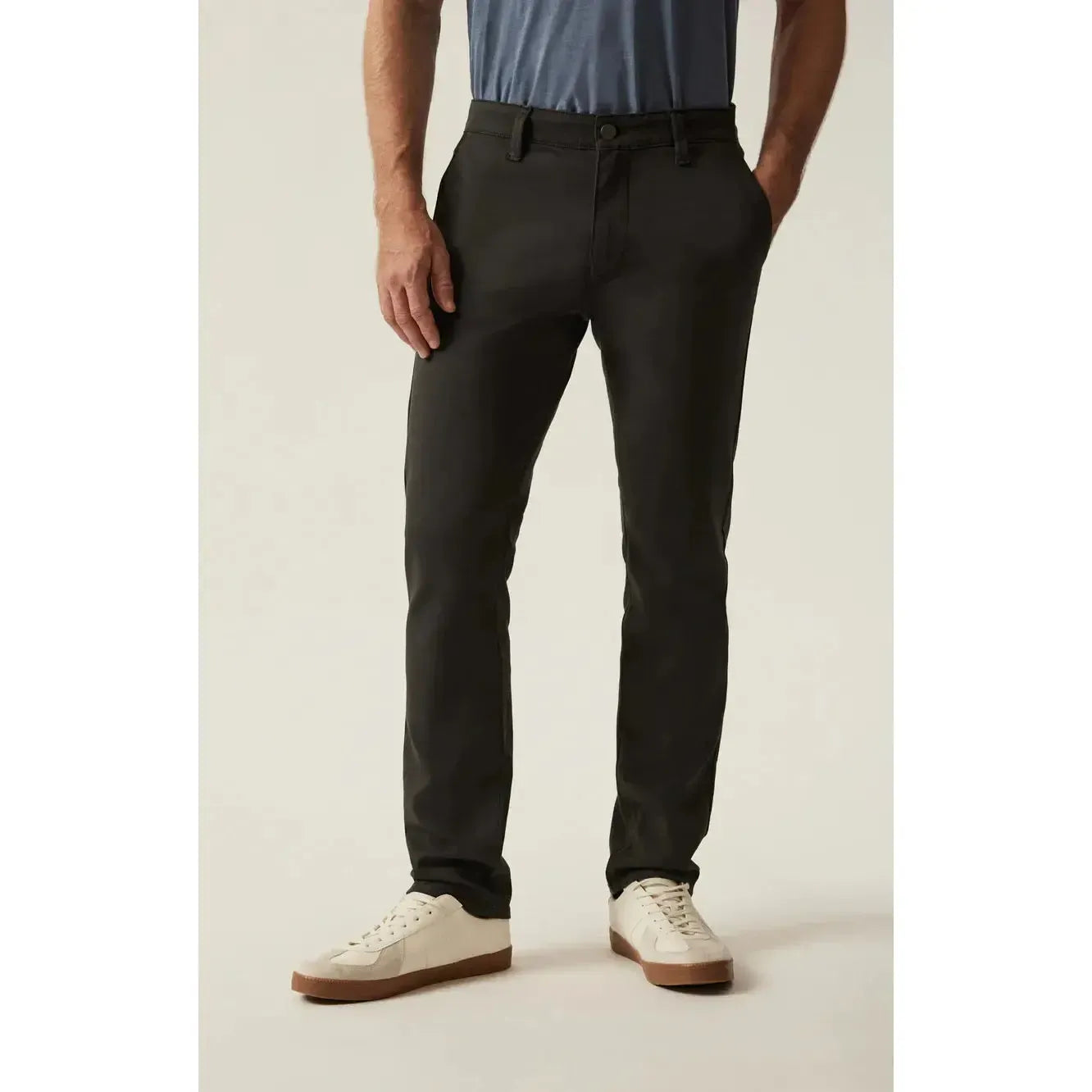 VERONA DARK GREY FLYER-MENS PANTS-34 HERITAGE-JB Evans Fashions & Footwear