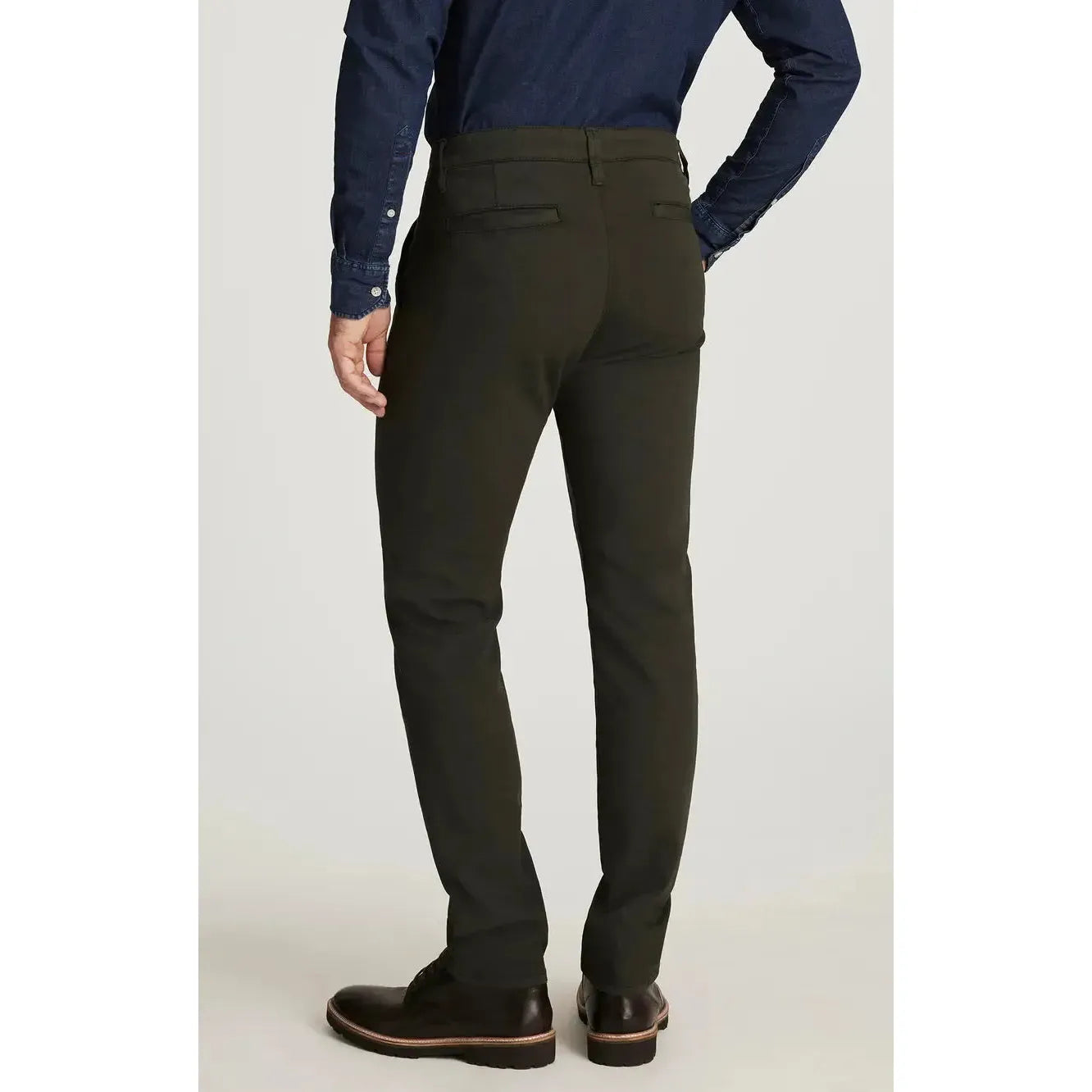 VERONA DARK OLIVE HIGH FLYER-MENS PANTS-34 HERITAGE-JB Evans Fashions & Footwear