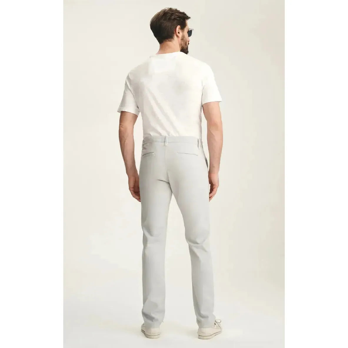 VERONA ICE GREY HIGH FLYER-MENS PANTS-34 HERITAGE-JB Evans Fashions & Footwear