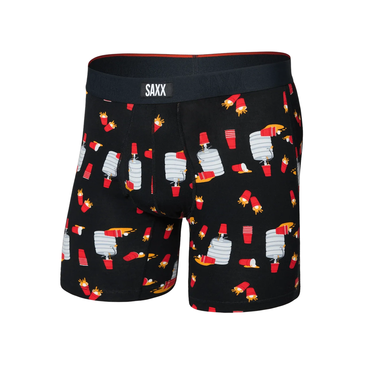 VIBE XTRA SOFT COMFORT BOXER BRIEF FLY-MENS UNDERWEAR-SAXX UNDERWEAR-JB Evans Fashions & Footwear