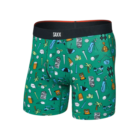 VIBE XTRA SOFT COMFORT BOXER BRIEF FLY-MENS UNDERWEAR-SAXX UNDERWEAR-JB Evans Fashions & Footwear