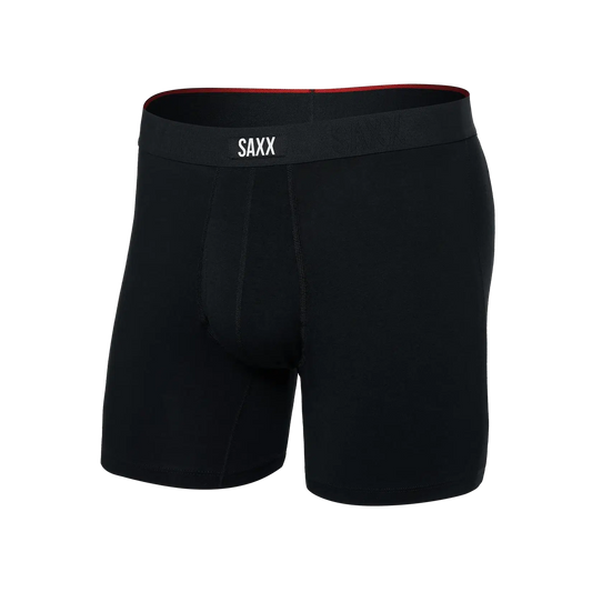 VIBE XTRA SUPER SOFT BRIEF BLACK-MENS UNDERWEAR-SAXX UNDERWEAR-JB Evans Fashions & Footwear