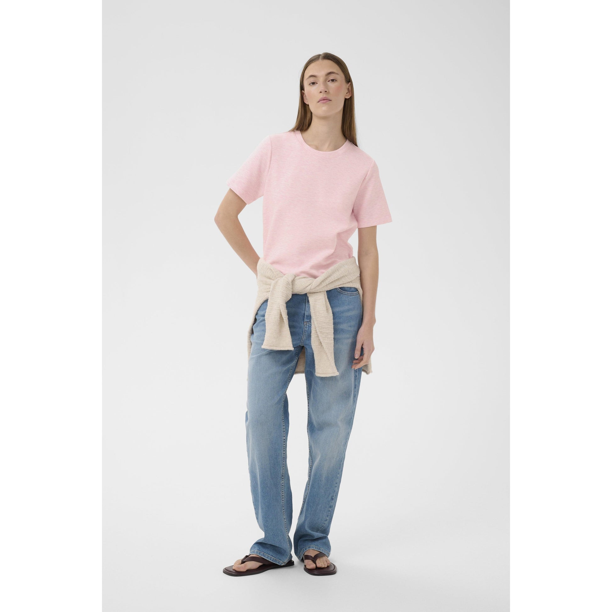 VINCENT MELANGE KARMEN T-SHIRT-LADIES T-SHIRTS & TANKS-PART TWO-JB Evans Fashions & Footwear