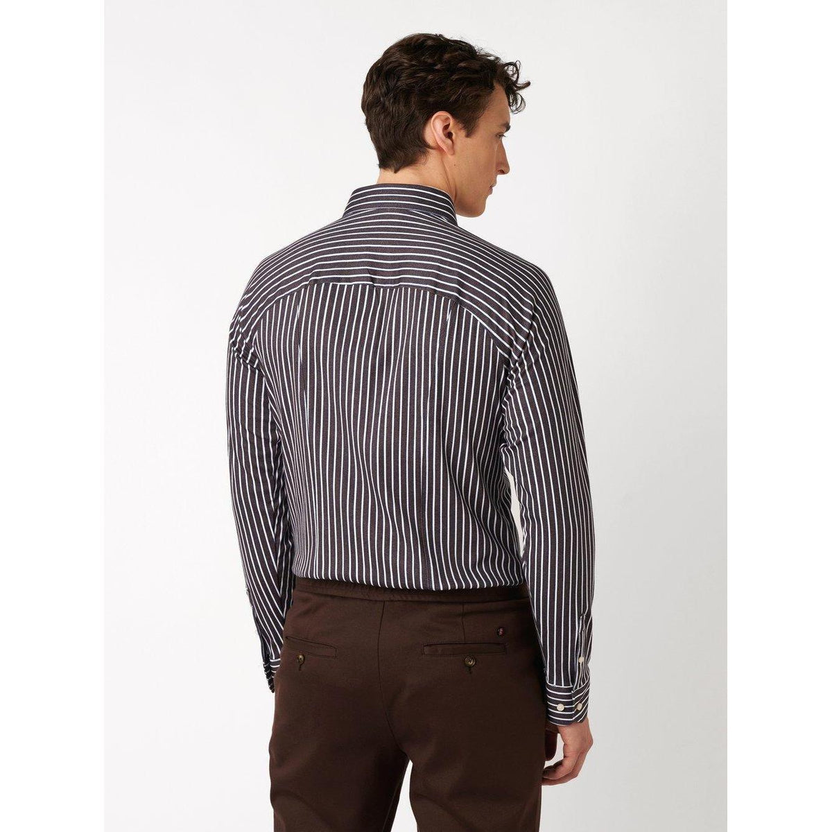 VINTAGE MOOD JERSEY STRETCH-MENS SHIRTS-DESOTO-JB Evans Fashions & Footwear