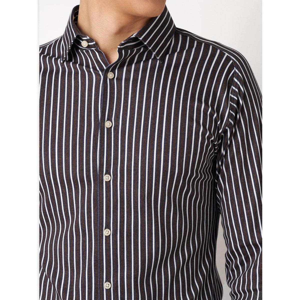 VINTAGE MOOD JERSEY STRETCH-MENS SHIRTS-DESOTO-JB Evans Fashions & Footwear