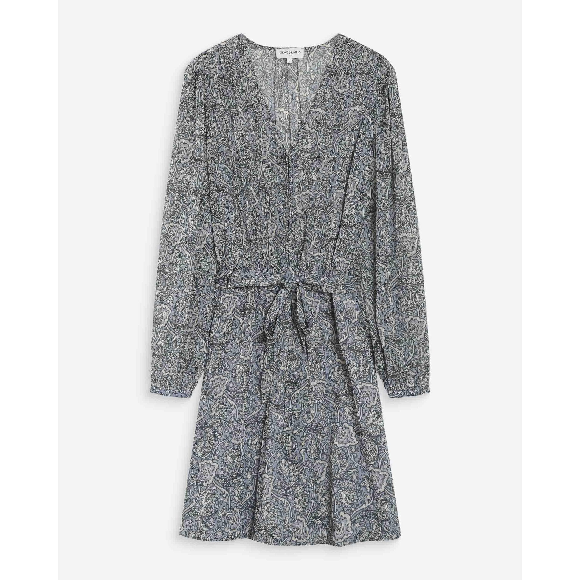 VIOLETTE DRESS-LADIES DRESSES & JUMPERS-GRACE & MILA-JB Evans Fashions & Footwear