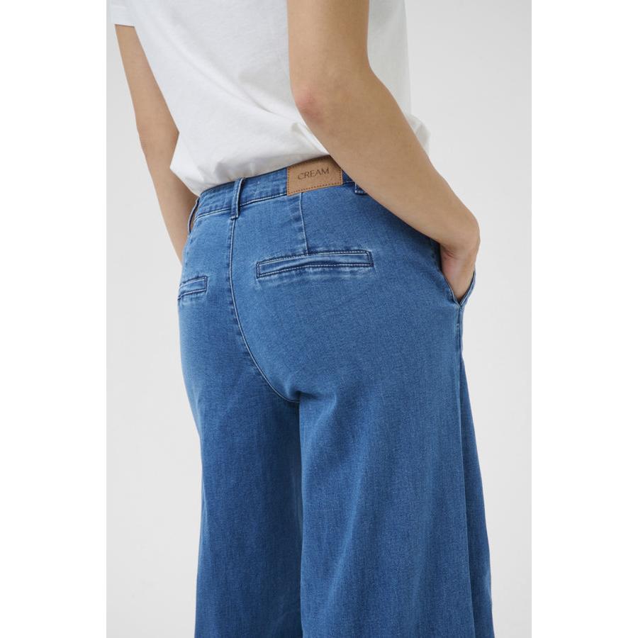 VISTI JEANS-LADIES DENIM-CREAM-JB Evans Fashions & Footwear