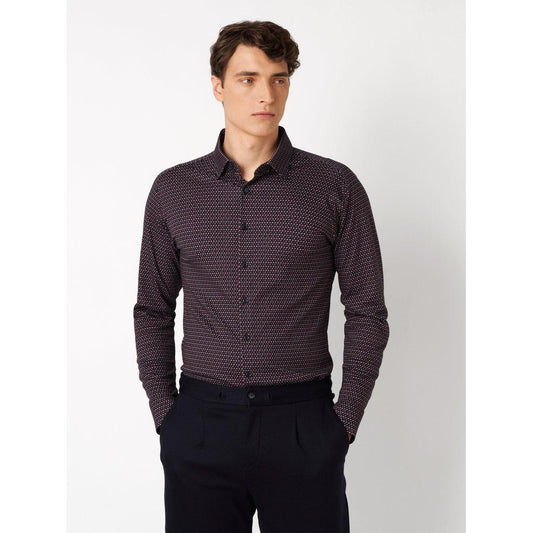 VIVID MOOD JERSEY STRETCH-MENS SHIRTS-DESOTO-JB Evans Fashions & Footwear