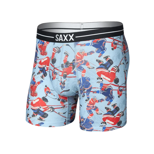 VOLT BREATHABLE MESH BOXER BRIEF-MENS UNDERWEAR-SAXX UNDERWEAR-JB Evans Fashions & Footwear