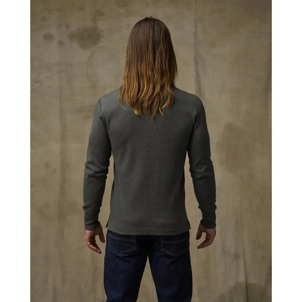 WAFFLE KNIT HENLEY-MENS SWEATERS & KNITS-FILSON-JB Evans Fashions & Footwear
