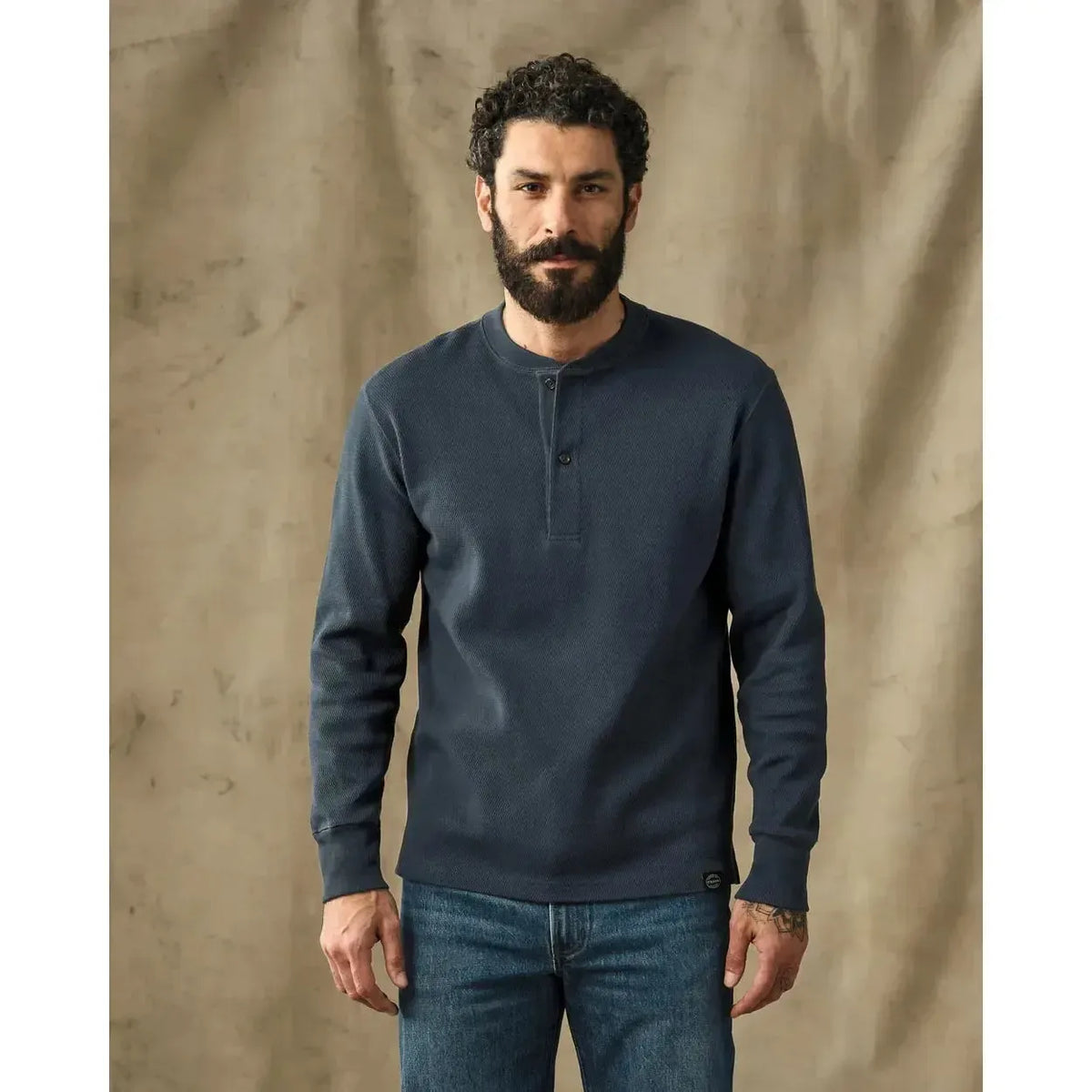 WAFFLE KNIT HENLEY-MENS SWEATERS & KNITS-FILSON-JB Evans Fashions & Footwear