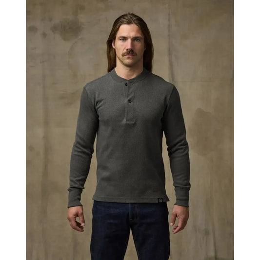 WAFFLE KNIT HENLEY-MENS SWEATERS & KNITS-FILSON-JB Evans Fashions & Footwear
