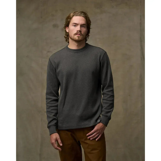 WAFFLE KNIT THERMAL CREWNECK-MENS SWEATERS & KNITS-FILSON-JB Evans Fashions & Footwear