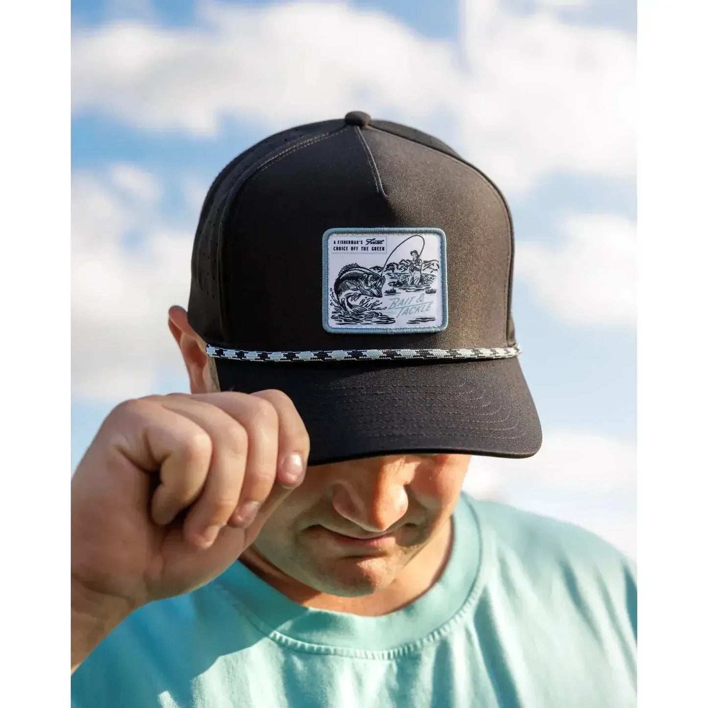 WAGGLE BAIT & TACKLE HAT-MENS HATS-WAGGLE-JB Evans Fashions & Footwear