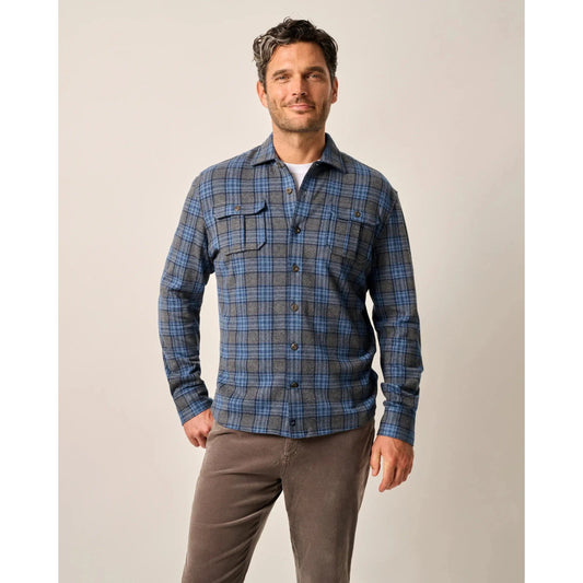 WAITES SOFT PLAID STRETCH-MENS SHIRTS-JOHNNIE-O-JB Evans Fashions & Footwear