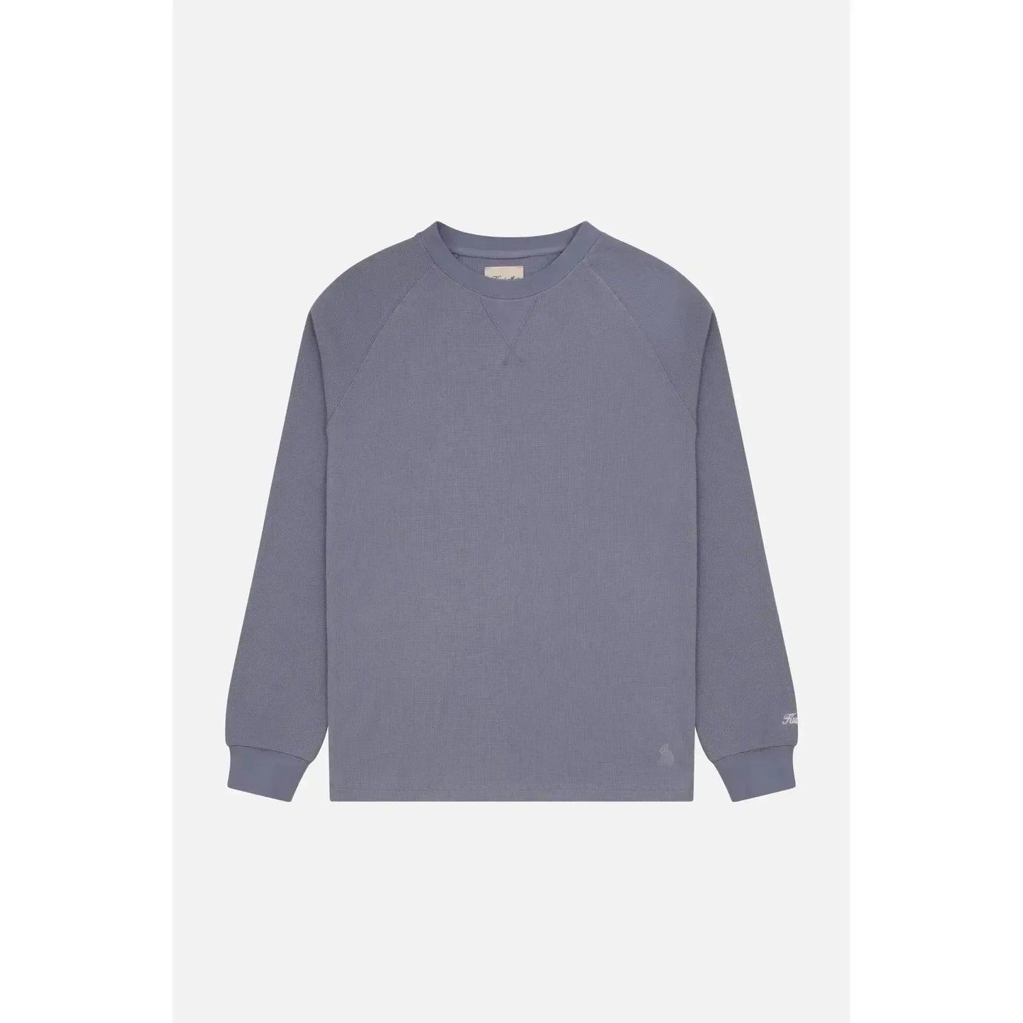 WASHED WAFFLE CREW-MENS SWEATERS & KNITS-KUWALLA-JB Evans Fashions & Footwear