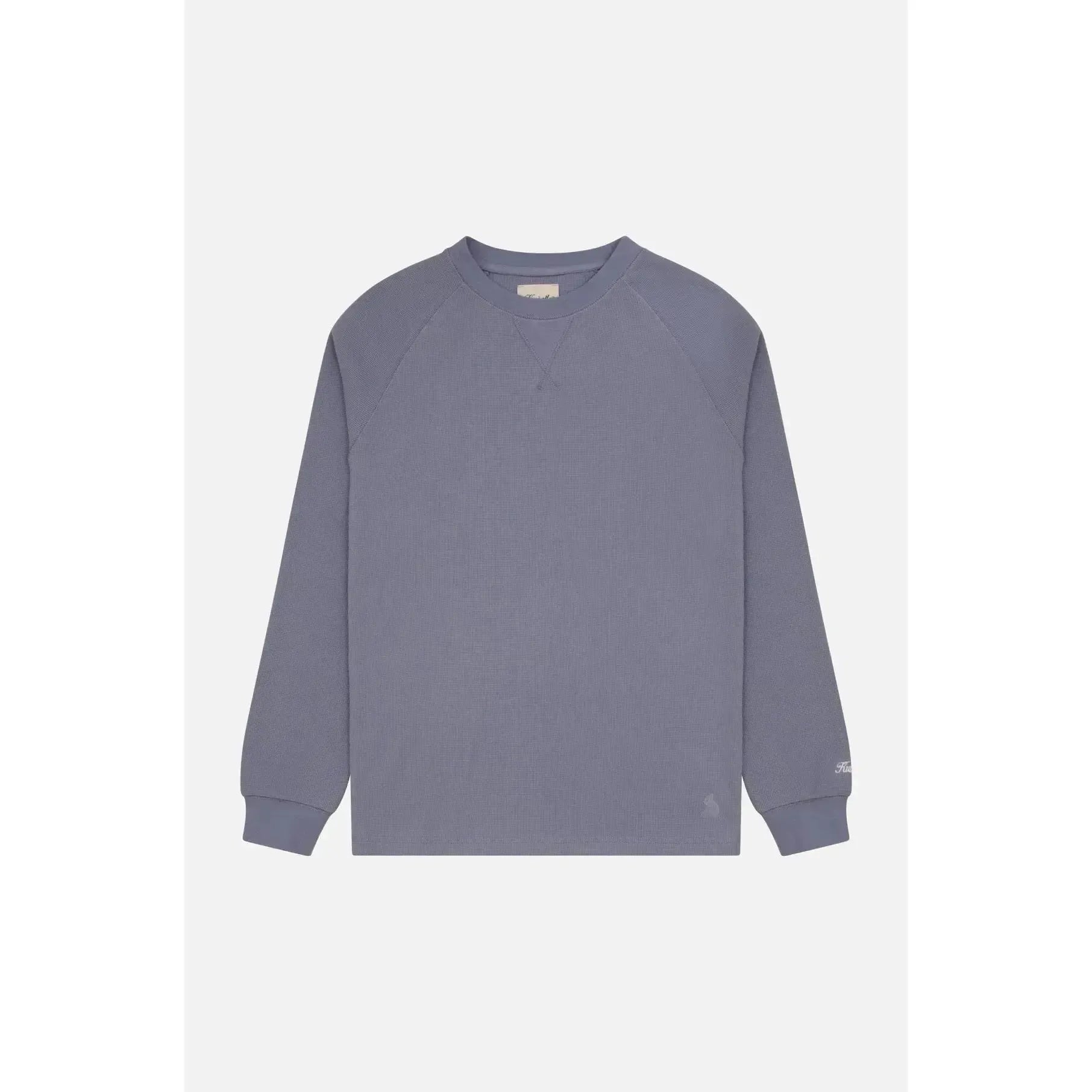 WASHED WAFFLE CREW-MENS SWEATERS & KNITS-KUWALLA-JB Evans Fashions & Footwear