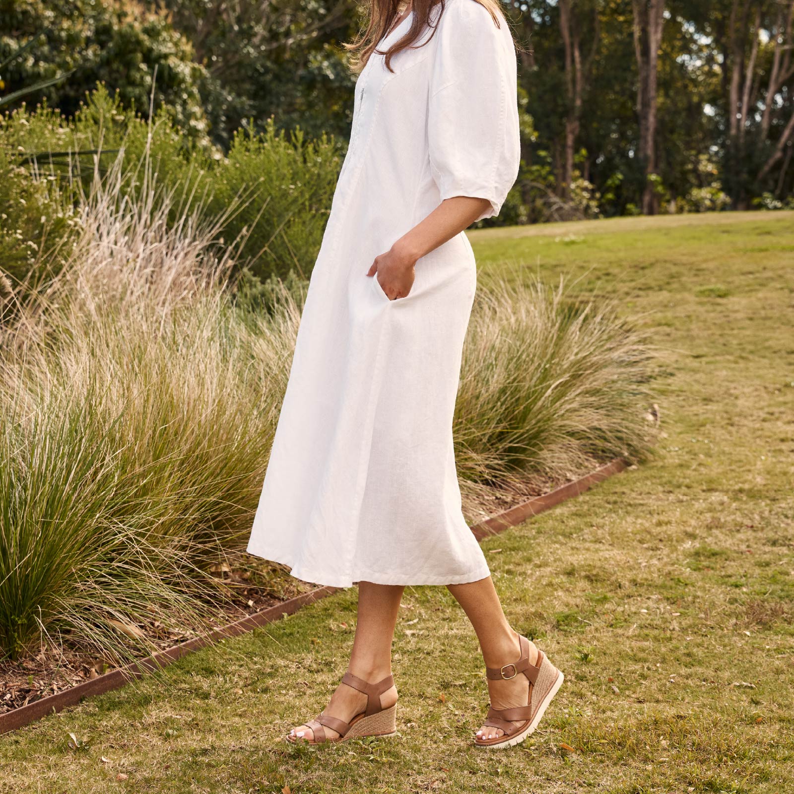 WEDGE SANDAL-LADIES SANDALS-EOS FOOTWEAR-JB Evans Fashions & Footwear