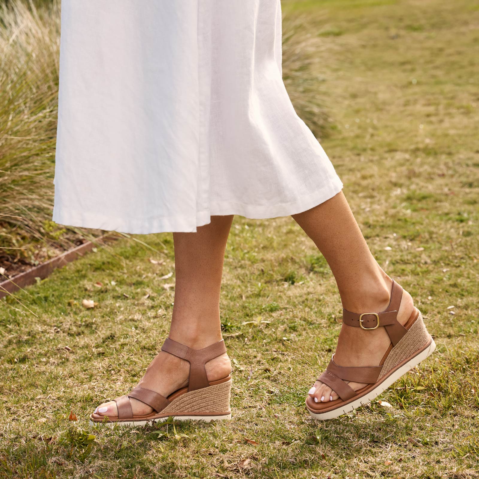 WEDGE SANDAL-LADIES SANDALS-EOS FOOTWEAR-JB Evans Fashions & Footwear