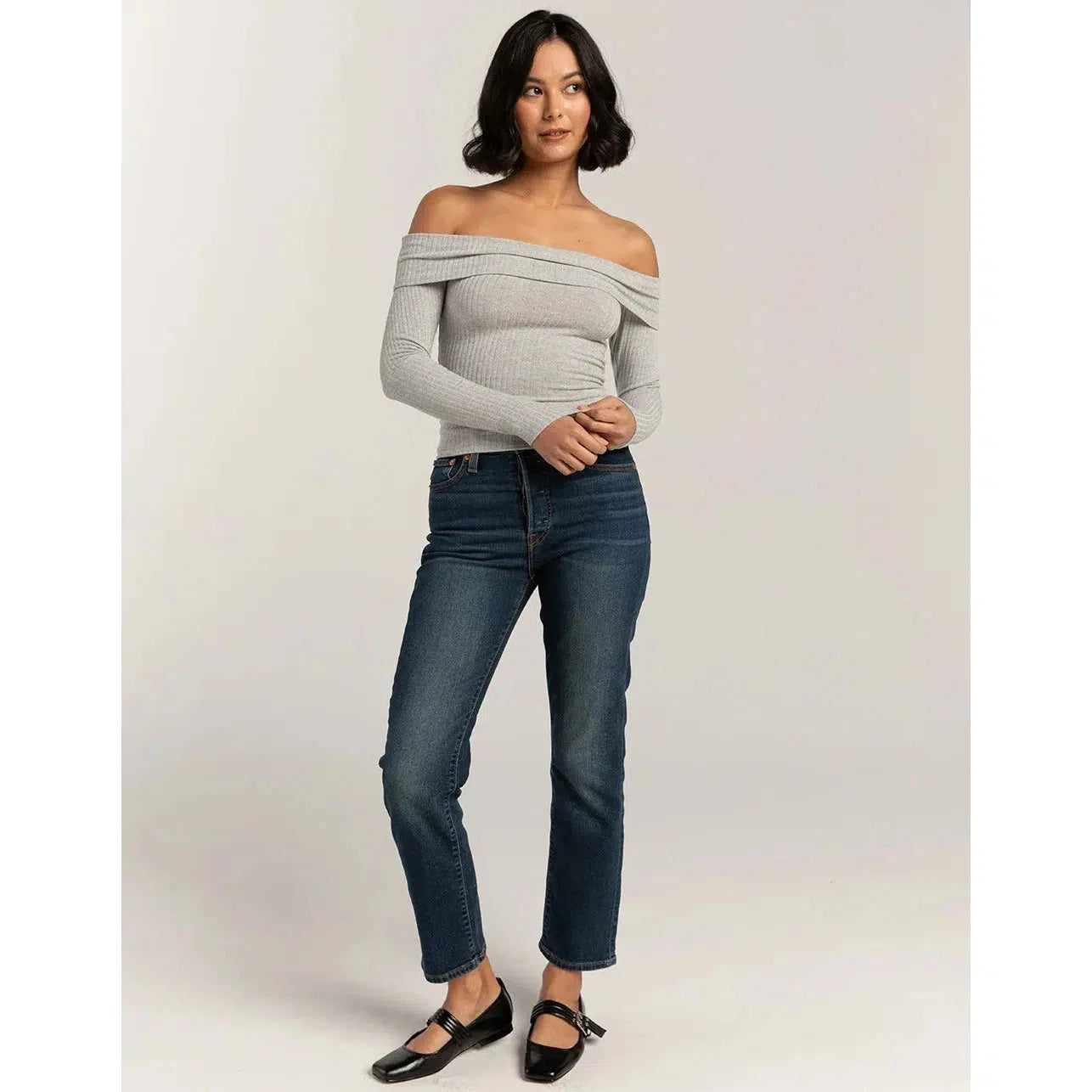 WEDGIE STRAIGHT INDIGO HERE WE GO-LADIES DENIM-LEVIS-JB Evans Fashions & Footwear