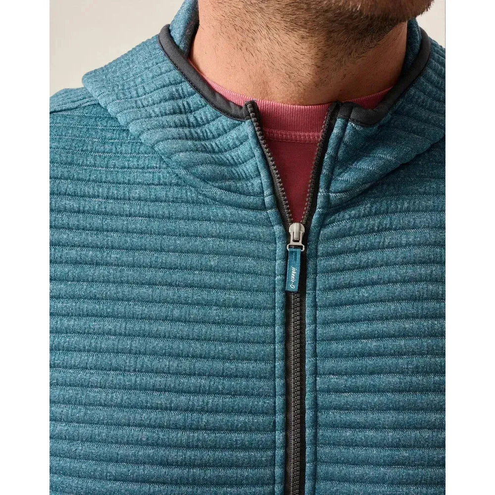 WERNER 1/4 ZIP WITH HOOD-MENS SWEATERS & KNITS-JOHNNIE-O-JB Evans Fashions & Footwear