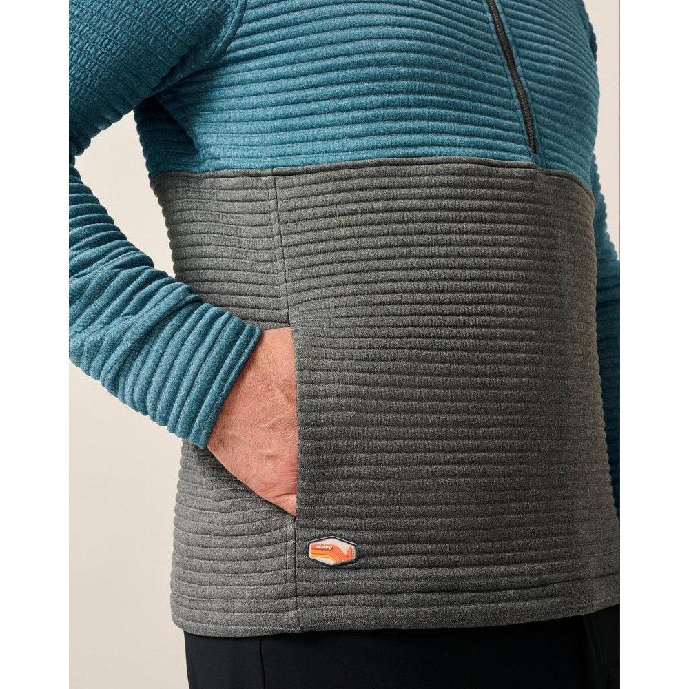 WERNER 1/4 ZIP WITH HOOD-MENS SWEATERS & KNITS-JOHNNIE-O-JB Evans Fashions & Footwear