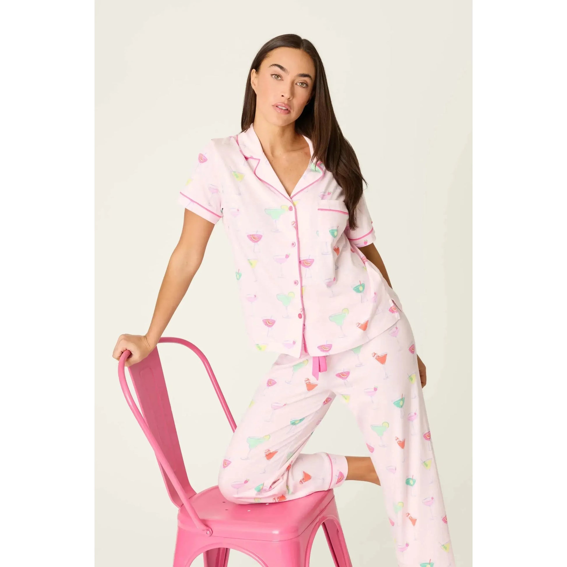 WHIMSY PJ SET-LADIES LOUNGE & SLEEPWEAR-PJ SALVAGE-JB Evans Fashions & Footwear
