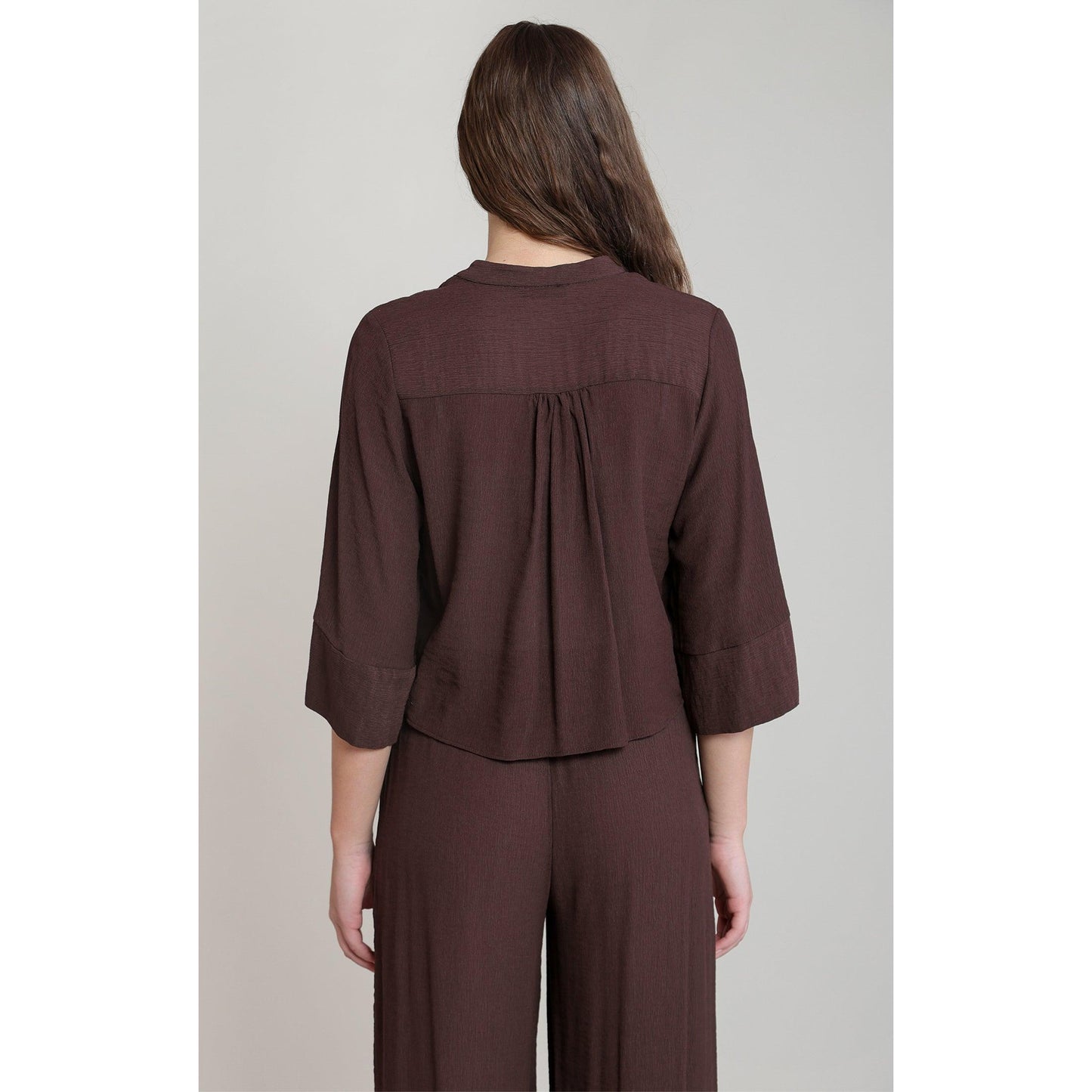 WIDE SLEEVE BLOUSE-LADIES TOPS-DEX-JB Evans Fashions & Footwear