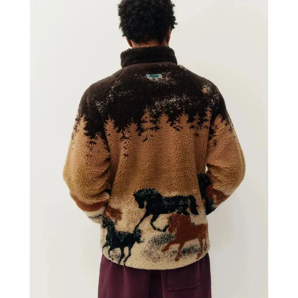 WILD HORSES 2.0 SHERPA-MENS LIGHTWEIGHT COATS & JACKETS-KUWALLA-JB Evans Fashions & Footwear