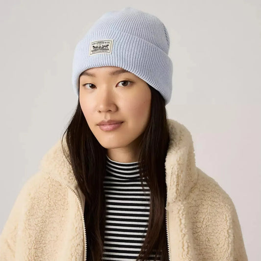 WOMEN'S BACKPATCH BEANIE KENTUCKY BLUE-HATS-LEVIS-JB Evans Fashions & Footwear