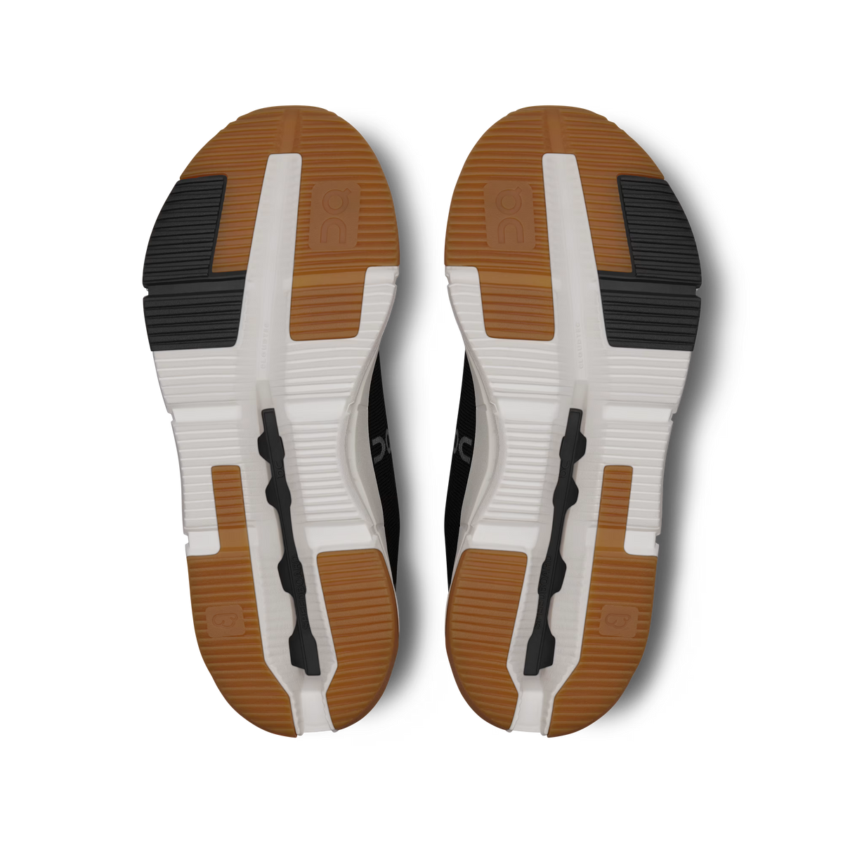 WOMENS CLOUDNOVA FORM 2 BLACK IVORY-LADIES SNEAKERS-ON FOOTWEAR-JB Evans Fashions & Footwear