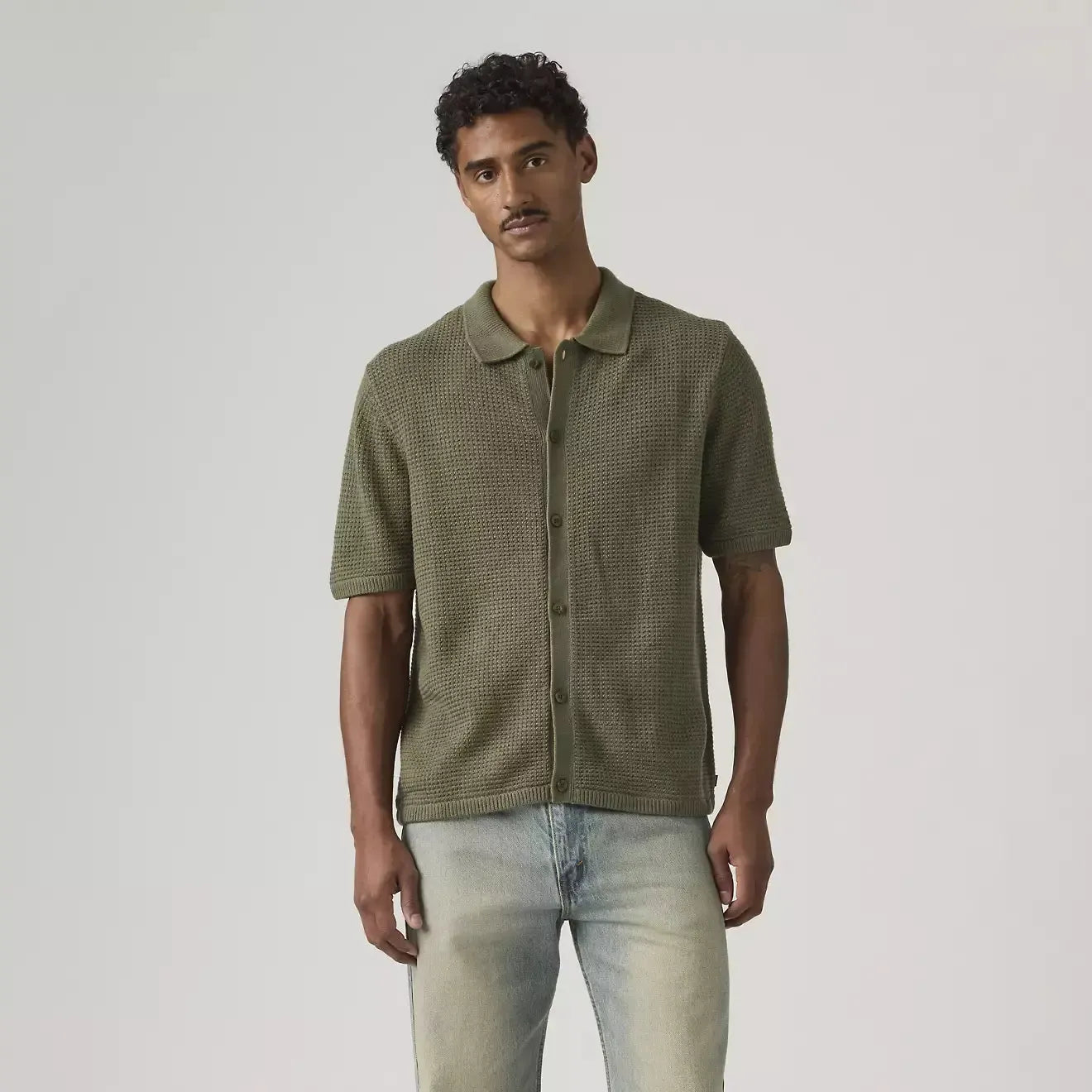 WOODSIDE CAMP SHIRT-MENS T-SHIRTS & POLO'S-LEVIS-JB Evans Fashions & Footwear
