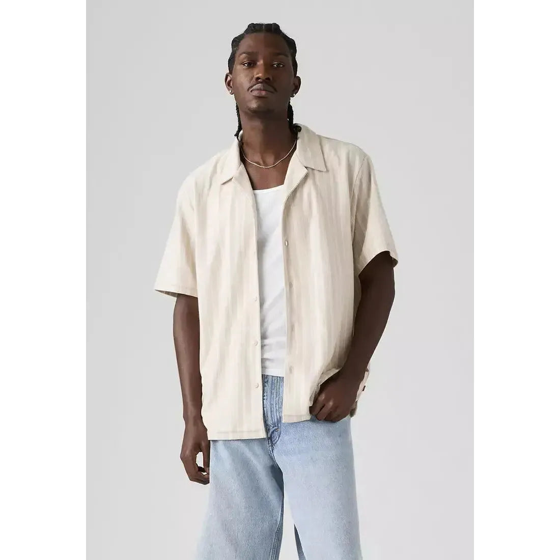 WOODSIDE CAMP SHIRT-MENS T-SHIRTS & POLO'S-LEVIS-JB Evans Fashions & Footwear