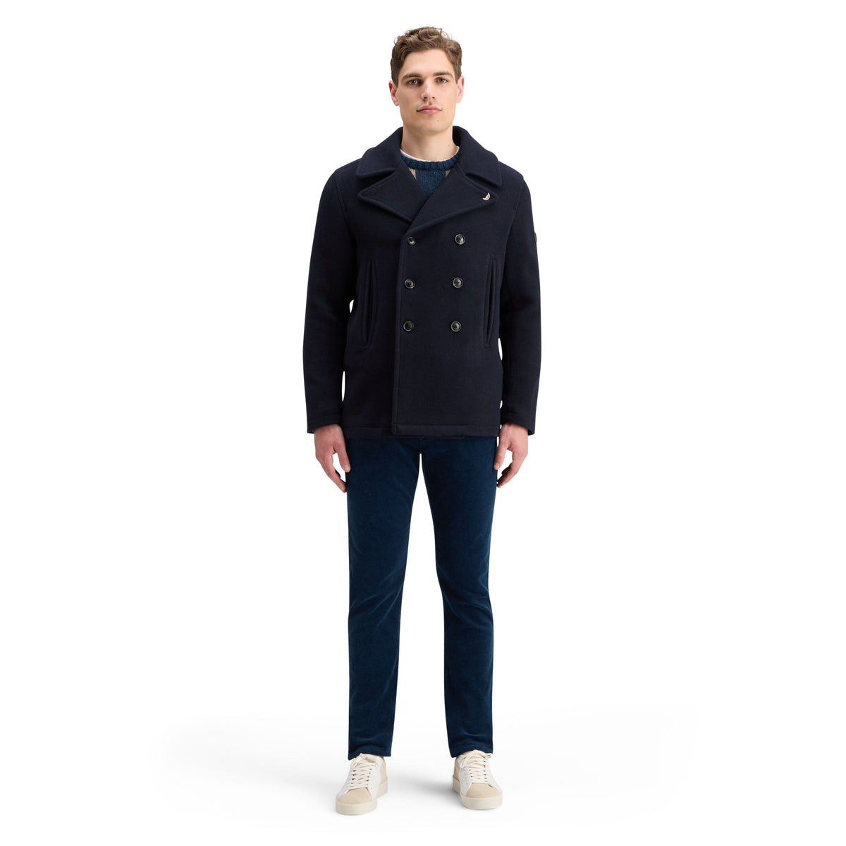 WOOL BLEND PEACOAT-MENS WINTER COATS & JACKETS-SCOTCH & SODA-JB Evans Fashions & Footwear