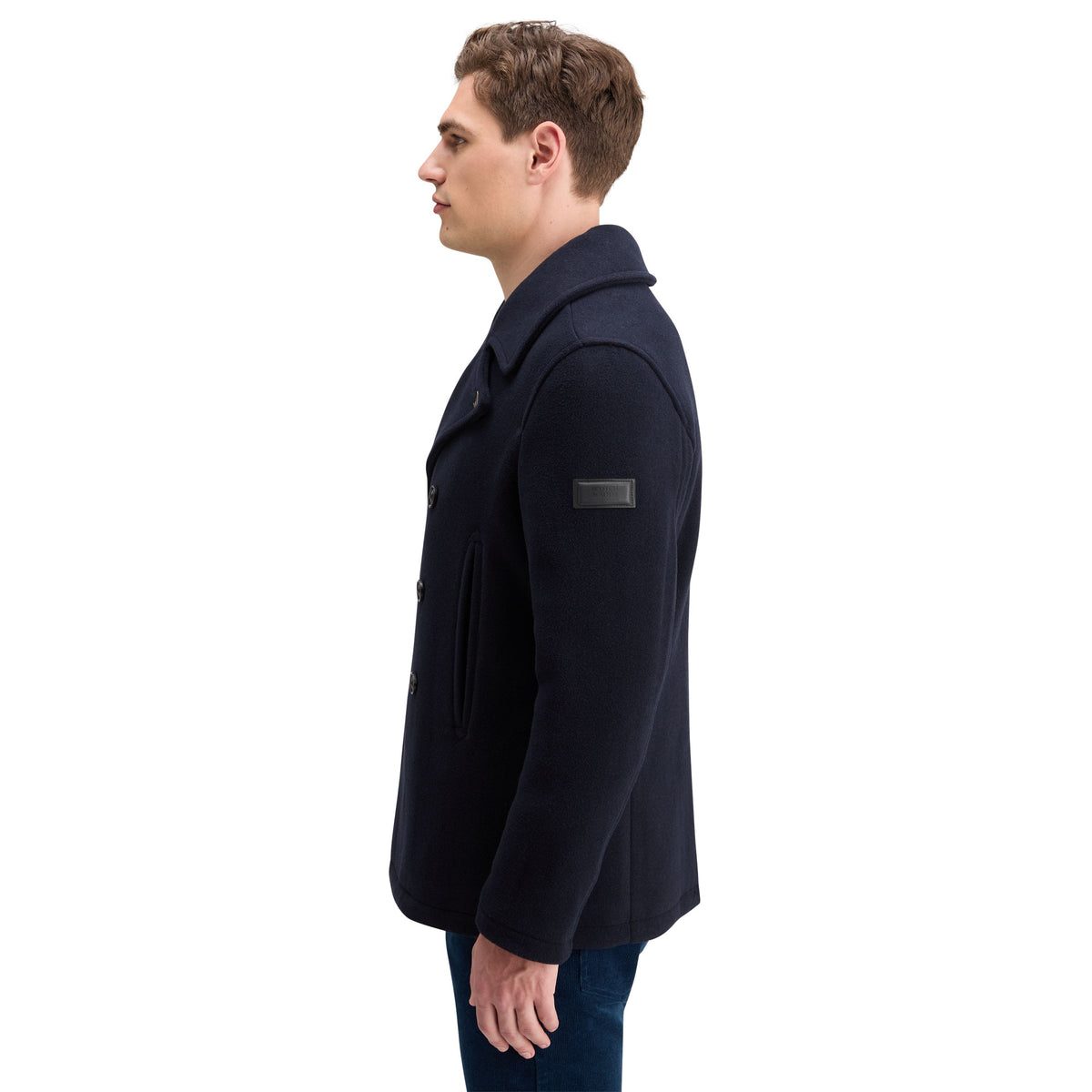 WOOL BLEND PEACOAT-MENS WINTER COATS & JACKETS-SCOTCH & SODA-JB Evans Fashions & Footwear