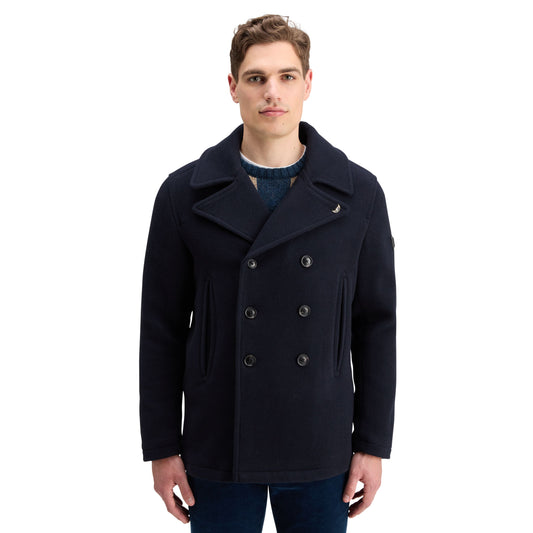 WOOL BLEND PEACOAT-MENS WINTER COATS & JACKETS-SCOTCH & SODA-JB Evans Fashions & Footwear