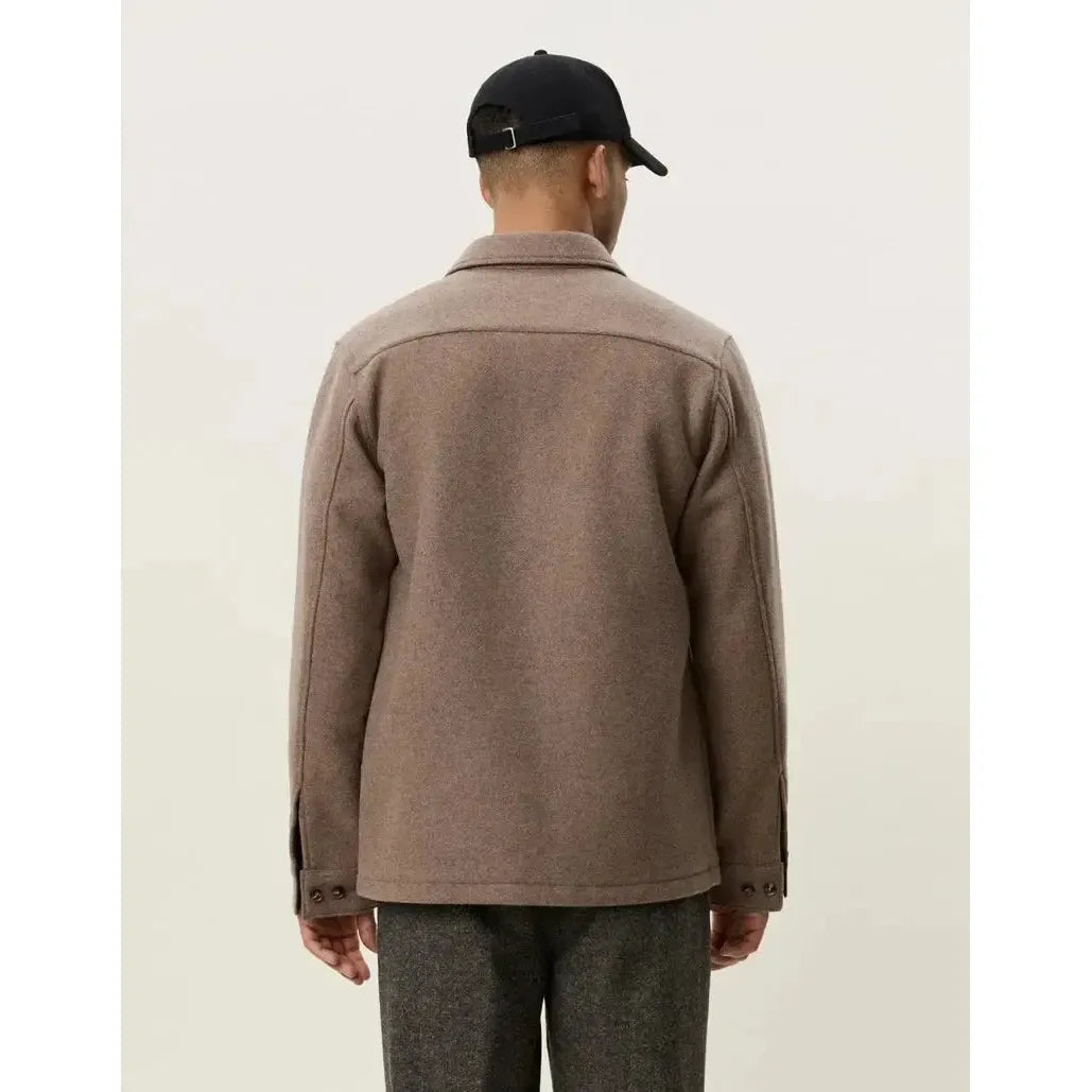 WOOL OVERSHIRT-MENS LIGHTWEIGHT COATS & JACKETS-LES DEUX-JB Evans Fashions & Footwear