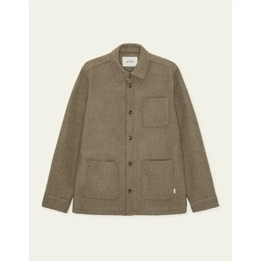 WOOL OVERSHIRT-MENS LIGHTWEIGHT COATS & JACKETS-LES DEUX-JB Evans Fashions & Footwear
