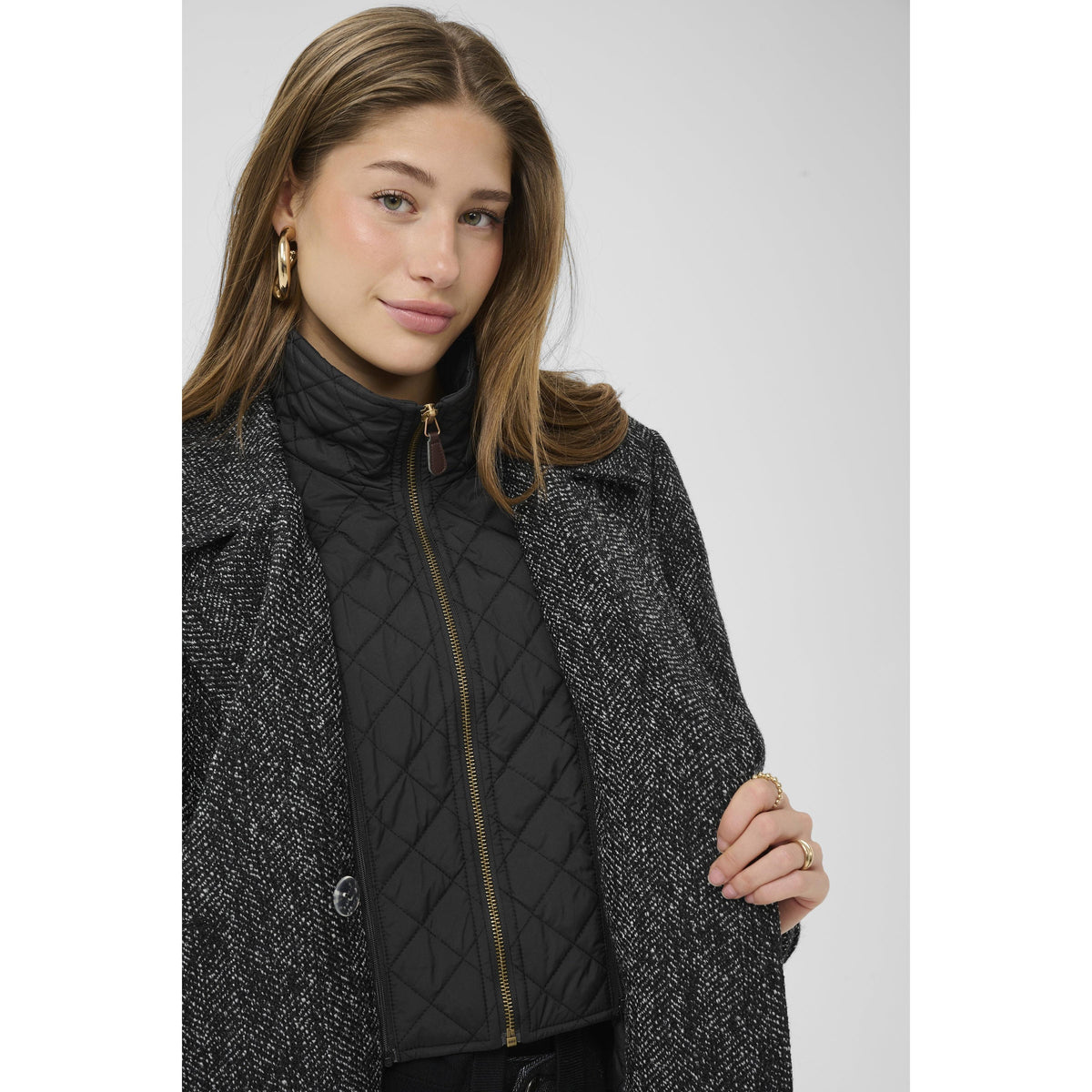 WROK JACKET-LADIES OUTERWEAR-CREAM-JB Evans Fashions & Footwear