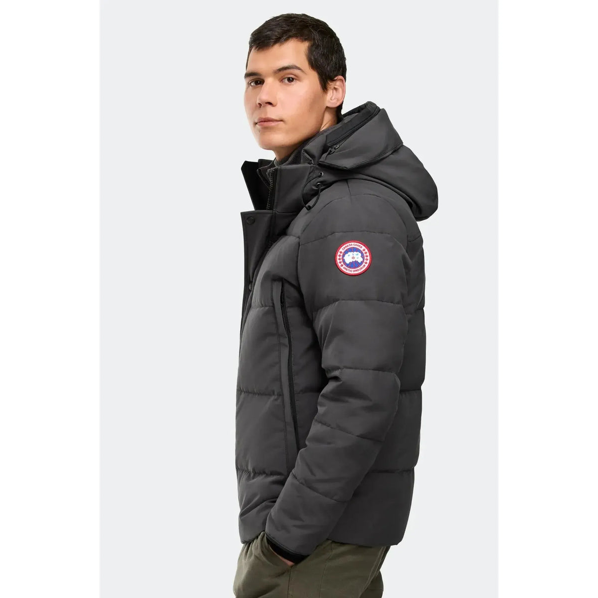 WYNDHAM PARKA - CR GRANITE GREY-MENS WINTER COATS & JACKETS-CANADA GOOSE-JB Evans Fashions & Footwear