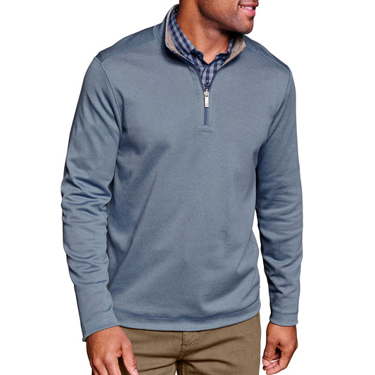 XC4 PERFORMANCE REVERSIBLE 1/4 ZIP-MENS SWEATERS & KNITS-JOHNSTON & MURPHY-JB Evans Fashions & Footwear