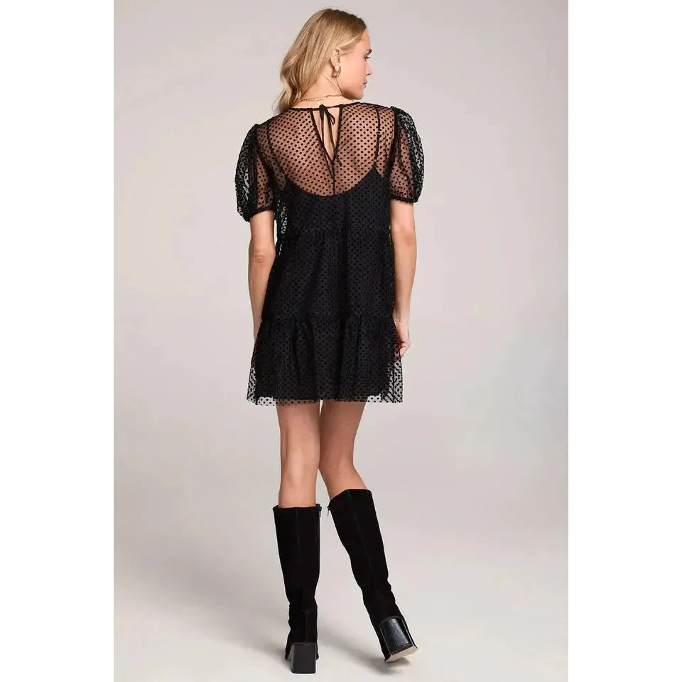 YAZ MINI DRESS-LADIES DRESSES & JUMPERS-SALT WATER LUXE-JB Evans Fashions & Footwear